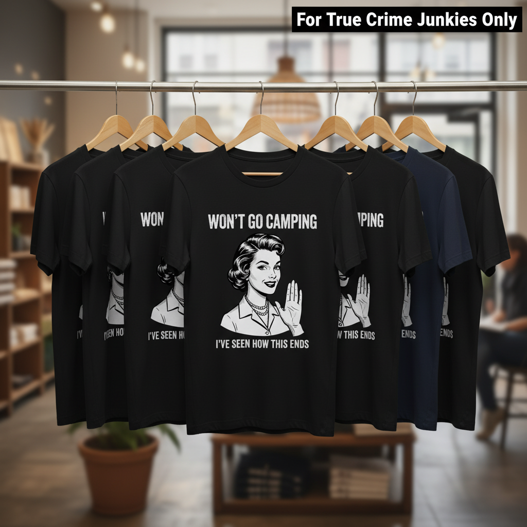 Won’t Go Camping T-Shirt_boutique_rack