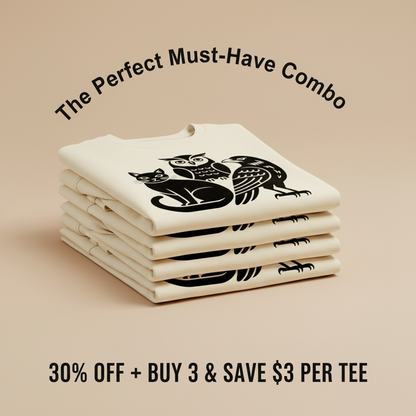 Mystic Trio T-Shirt_stacked_promotion