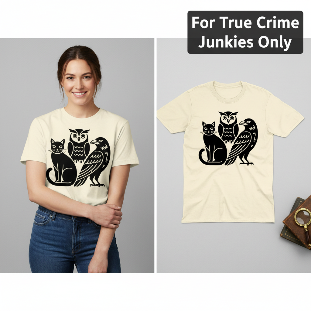 Mystic Trio T-Shirt_model_flat