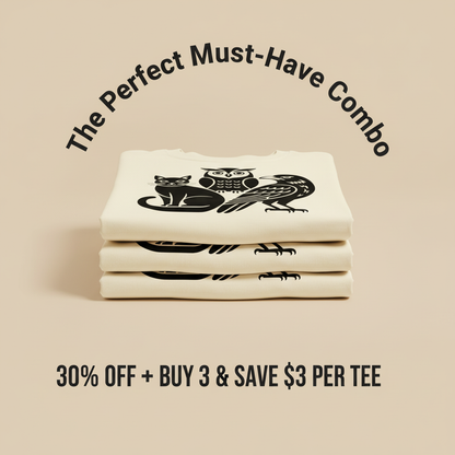 Mystic Trio T-Shirt_stacked_promotion