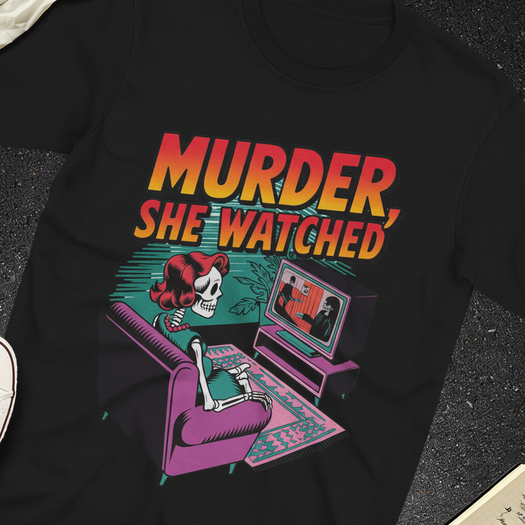 Murder She Watched T-Shirt_extreme_za
