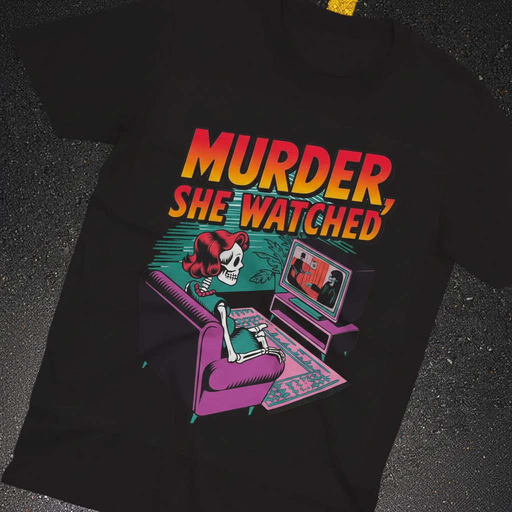 Murder She Watched T-Shirt_extreme_za