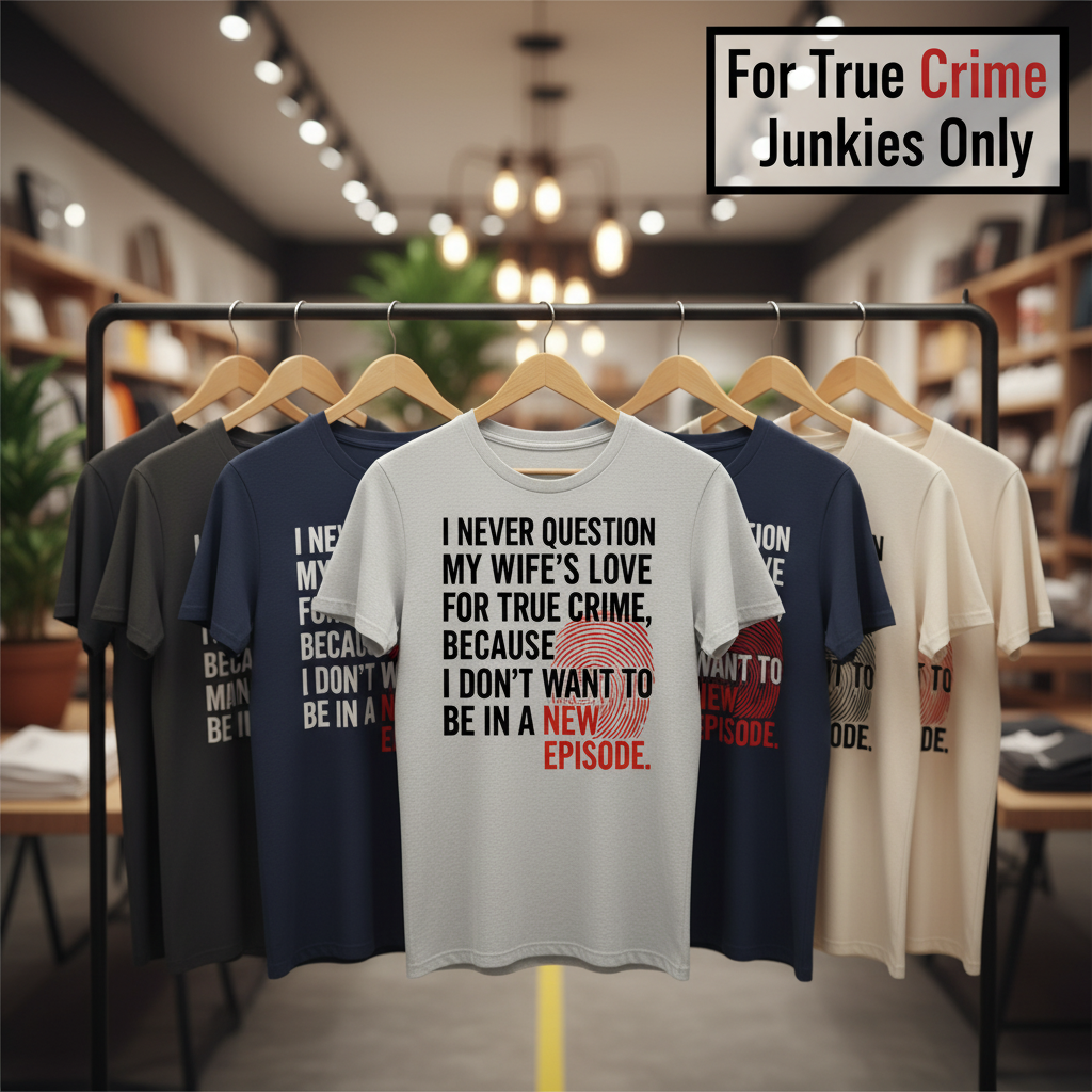 True Crime Wife T-Shirt_boutique_rack