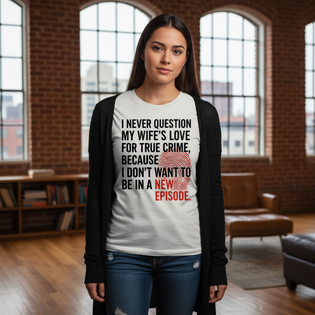 True Crime Wife T-Shirt_dual_lifestyle