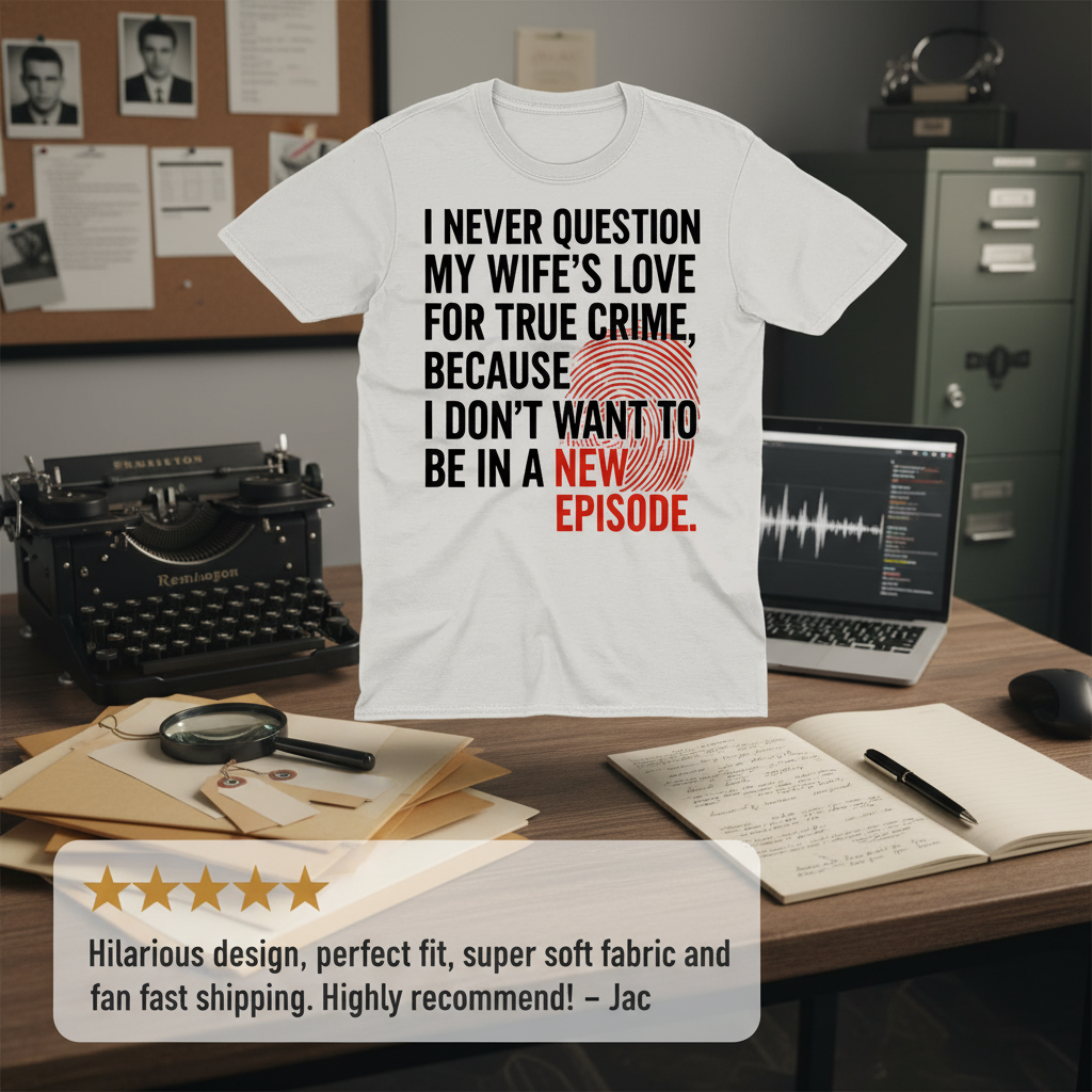 True Crime Wife T-Shirt_review_5star