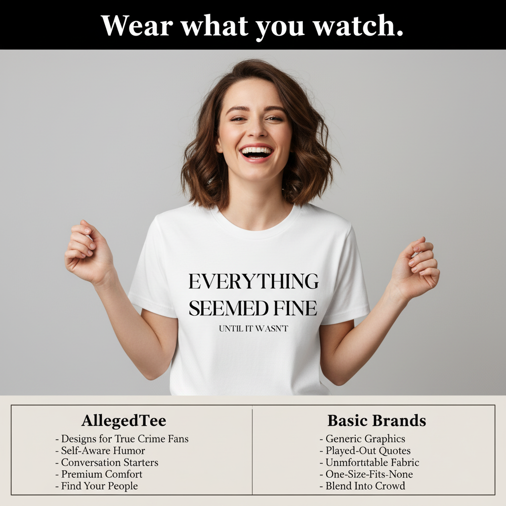 Everything Seemed Fine T-Shirt_product_table