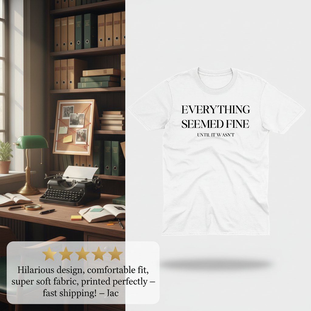 Everything Seemed Fine T-Shirt_review_5star