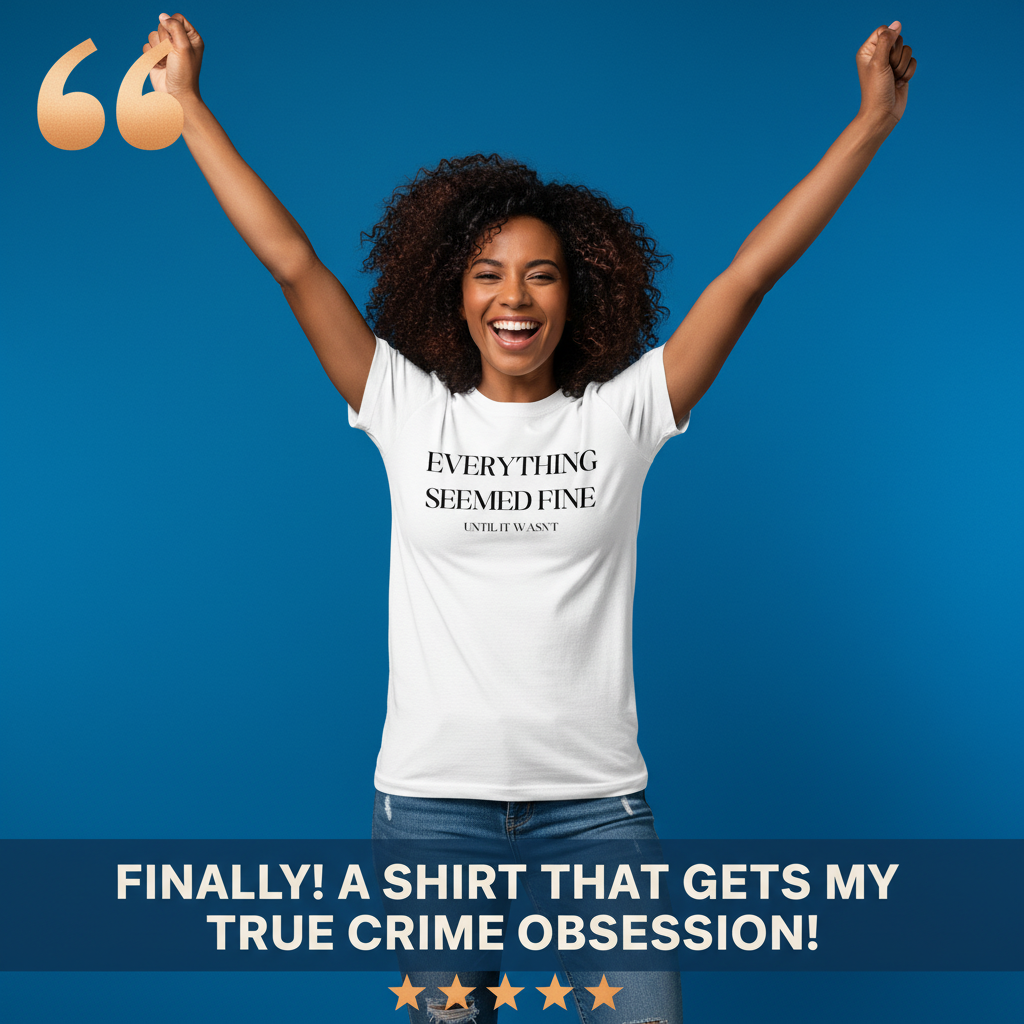 Everything Seemed Fine T-Shirt_model_testimonial