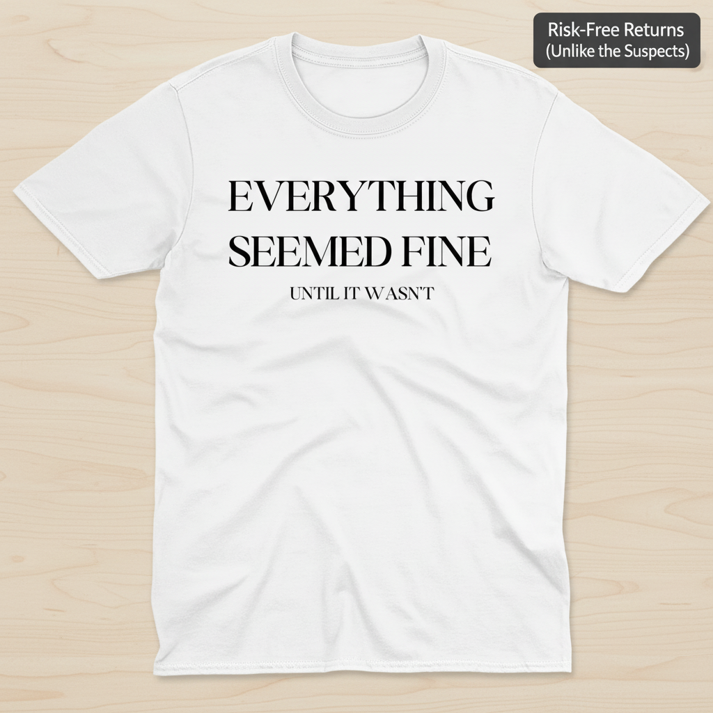Everything Seemed Fine T-Shirt_clean