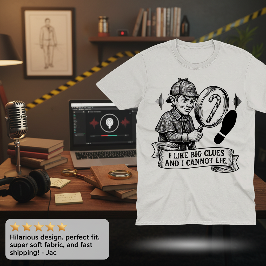 Big Clues Detective T-Shirt_review_5star