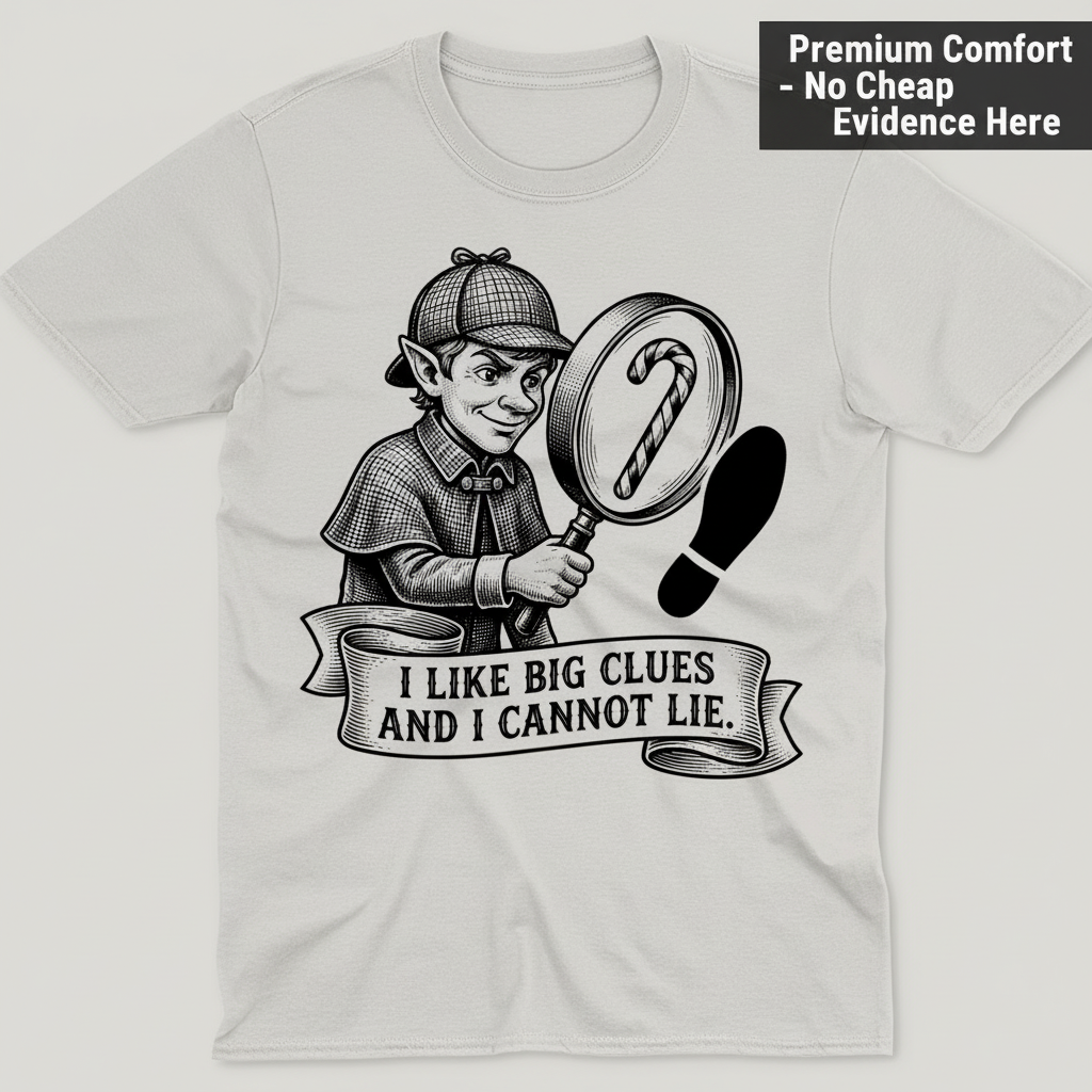 Big Clues Detective T-Shirt_clean