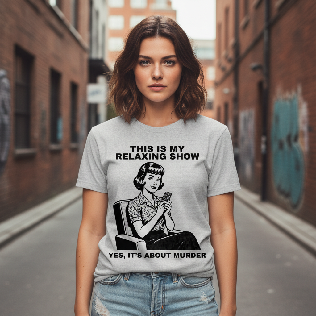 Retro Sass Remote T-Shirt_3_model