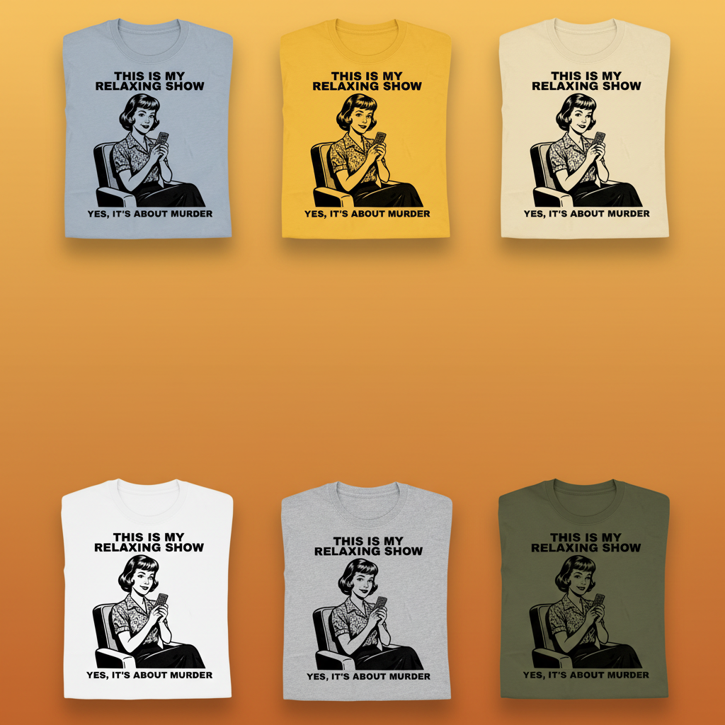 Retro Sass Remote T-Shirt_6color_grid