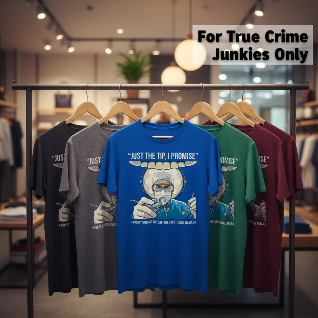 Just the Tip Dentist Humor T-Shirt_boutique_rack