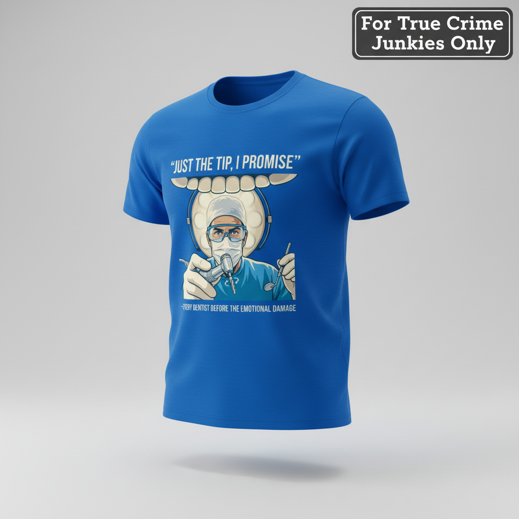 Just the Tip Dentist Humor T-Shirt_3d_float