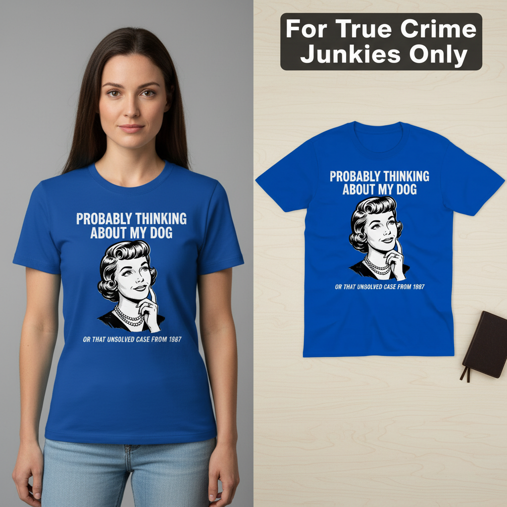 Unsolved Thoughts T-Shirt_model_flat