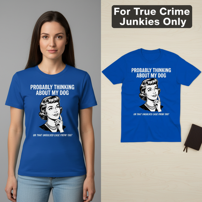 Unsolved Thoughts T-Shirt_model_flat