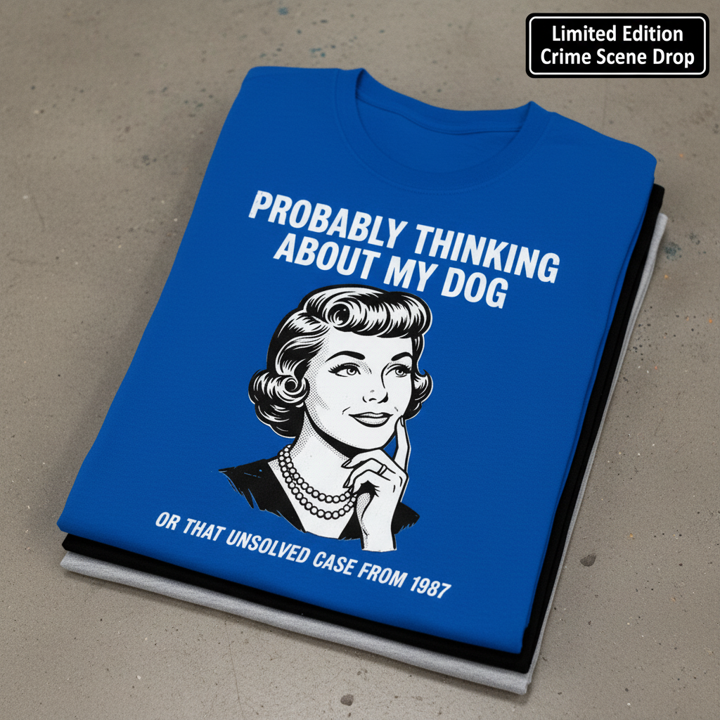 Unsolved Thoughts T-Shirt_stacked_flatlay