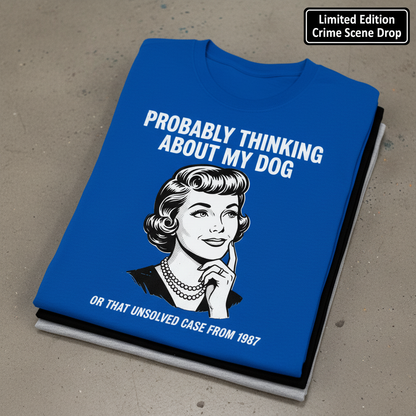 Unsolved Thoughts T-Shirt_stacked_flatlay