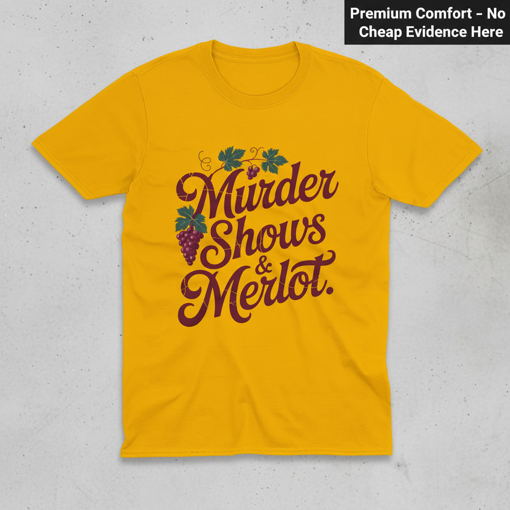 Murder Shows & Merlot T-Shirt_clean