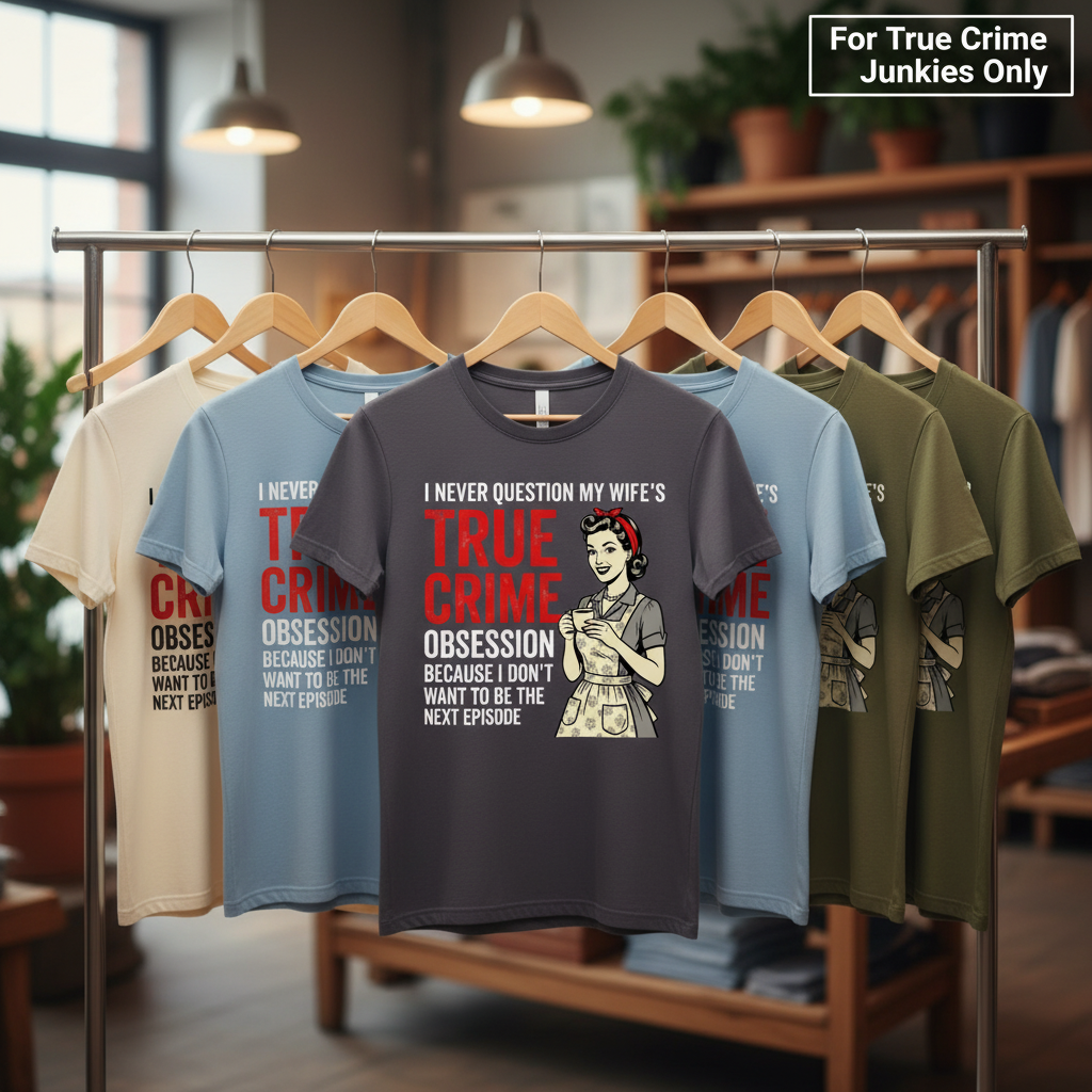 True Crime Obsession T-Shirt_boutique_rack