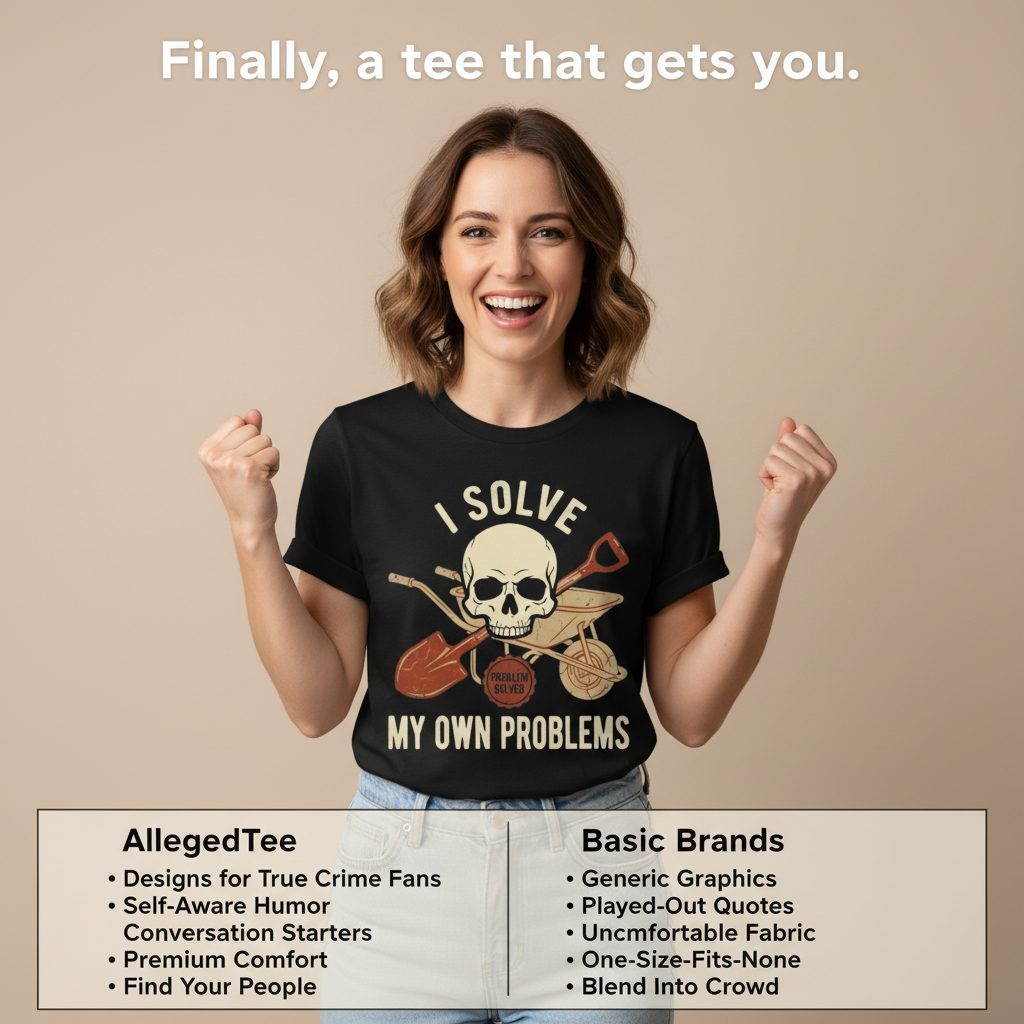 I Solve My Own Problems T-Shirt_product_table