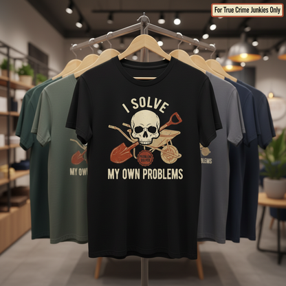I Solve My Own Problems T-Shirt_boutique_rack