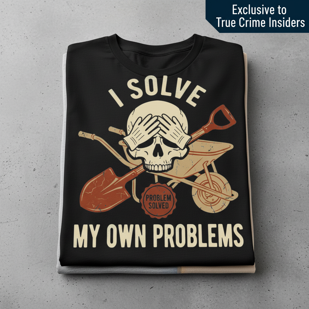 I Solve My Own Problems T-Shirt_stacked_flatlay