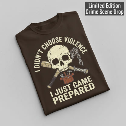 Prepared for Anything Skull T-Shirt_fold_tilt