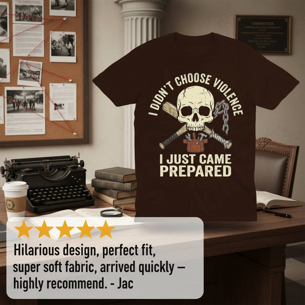 Prepared for Anything Skull T-Shirt_review_5star