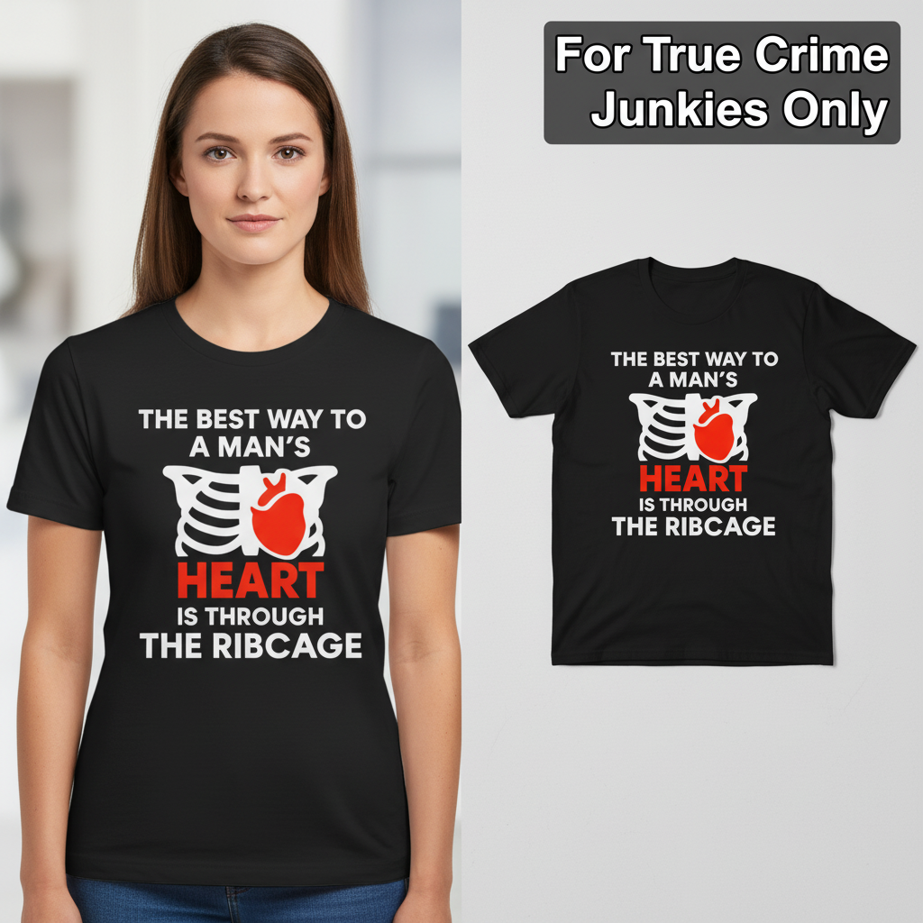 Ribcage Heartbreaker T-Shirt_model_flat