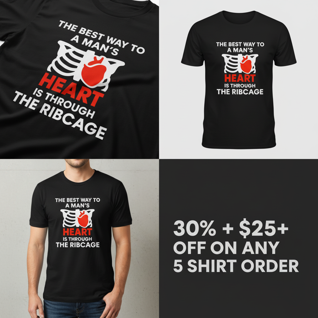 Ribcage Heartbreaker T-Shirt_4_panel