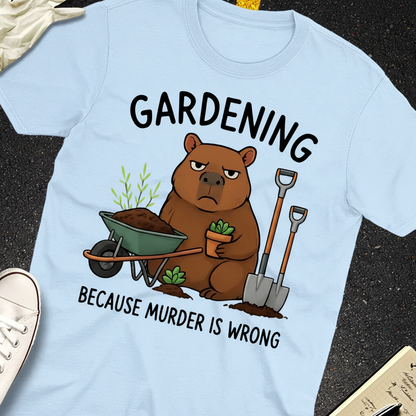 Gardening Bear Justice T-Shirt_extreme_za