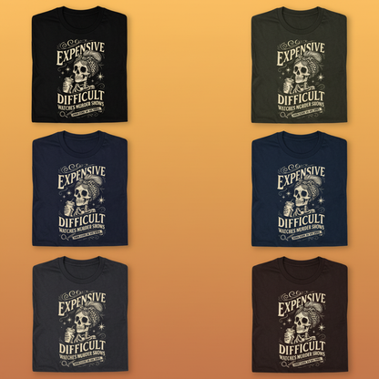 Expensive and Difficult T-Shirt_6color_grid