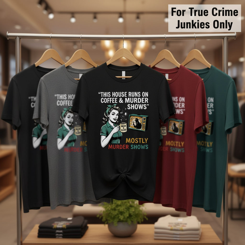 Coffee & Murder Shows T-Shirt_boutique_rack