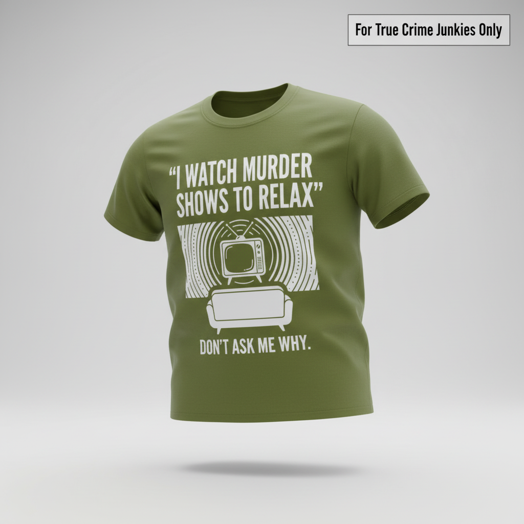 Murder Show Chill T-Shirt_3d_float