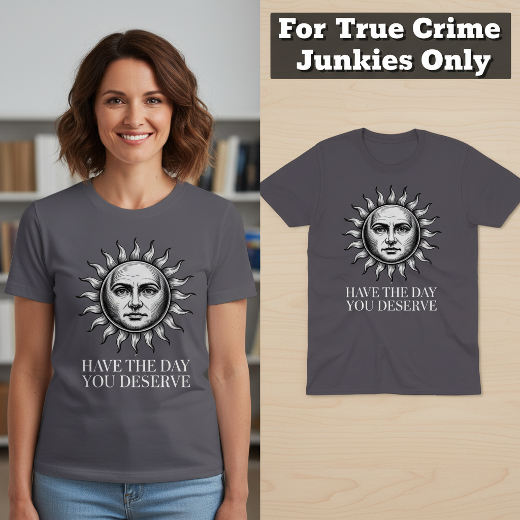 Have the Day You Deserve T-Shirt_model_flat