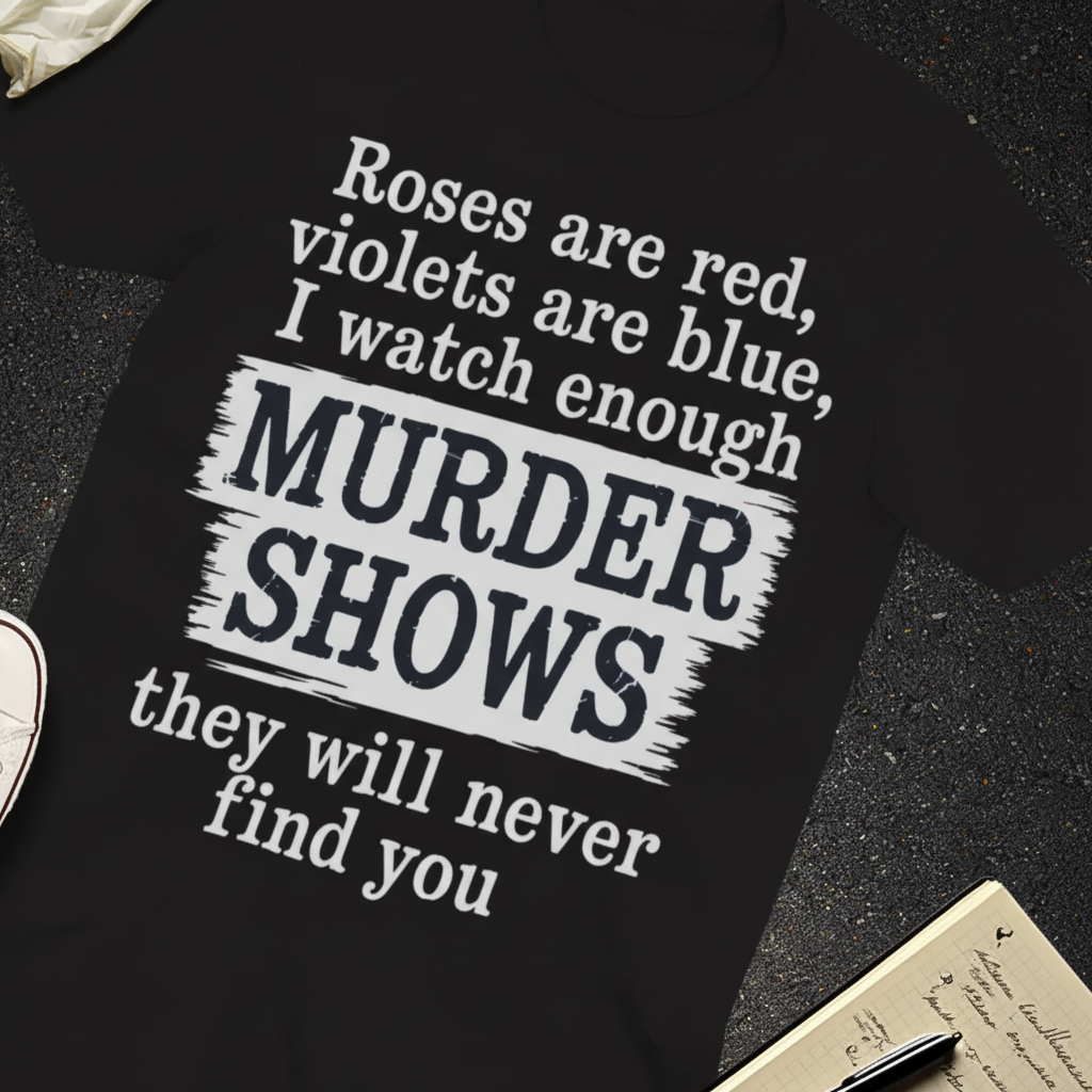 Murder Shows Poetry T-Shirt_extreme_za