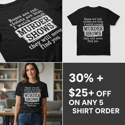 Murder Shows Poetry T-Shirt_4_panel