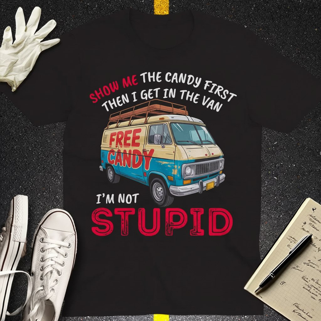 Show Me Stupid T-Shirt_3_model