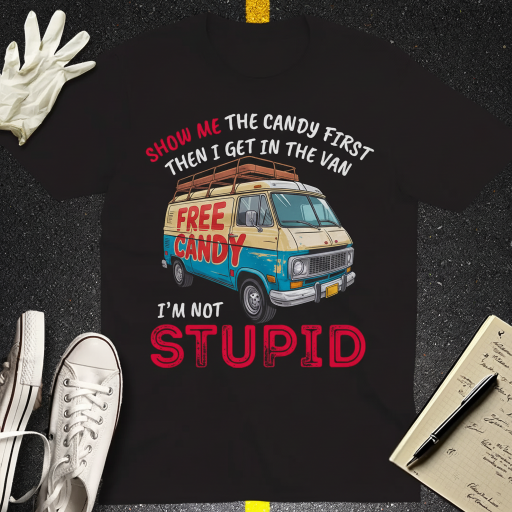 Show Me Stupid T-Shirt_dual_lifestyle
