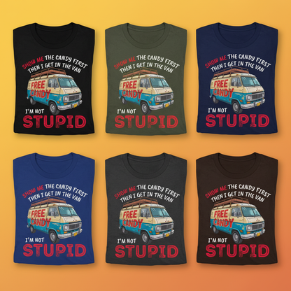 Show Me Stupid T-Shirt_6color_grid