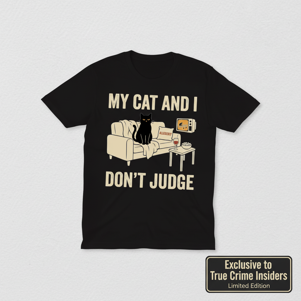 My Cat and I Don’t Judge T-Shirt__space