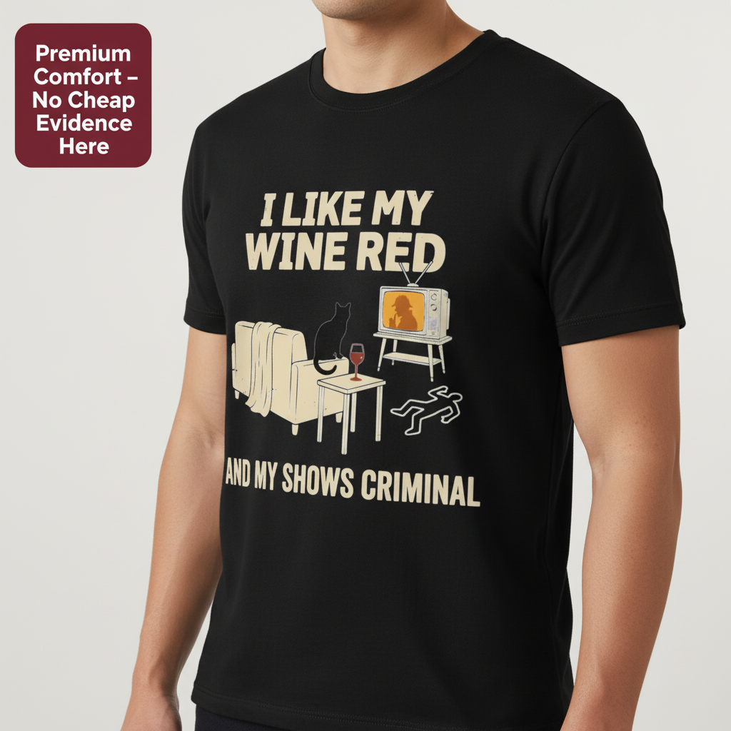 Wine & Crime Lover T-Shirt__benefit