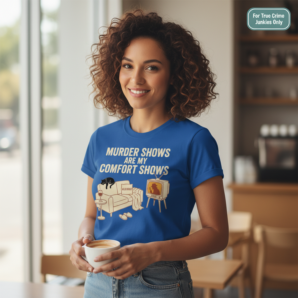 Murder Shows Comfort Show T-Shirt__lifestyle