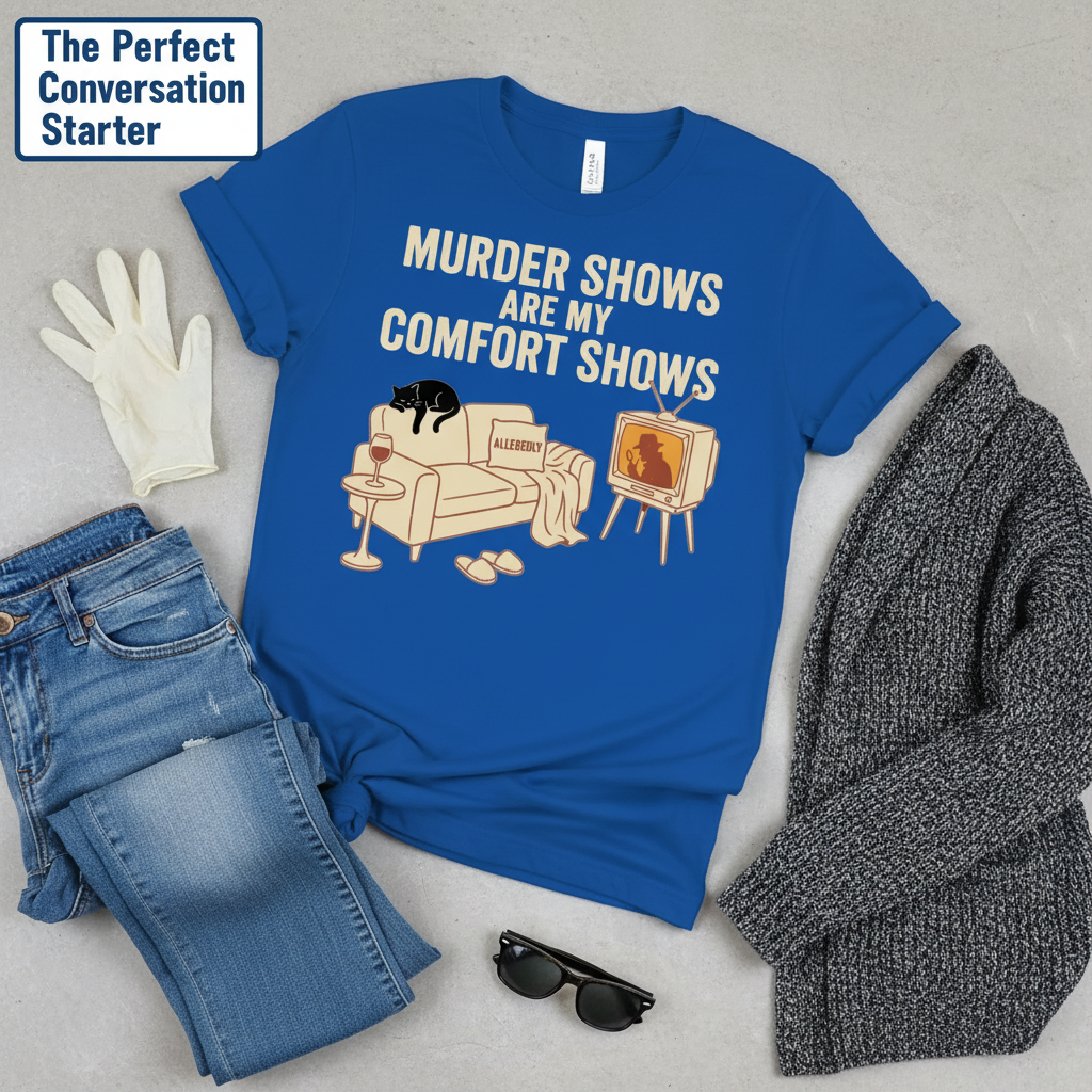 Murder Shows Comfort Show T-Shirt__pair