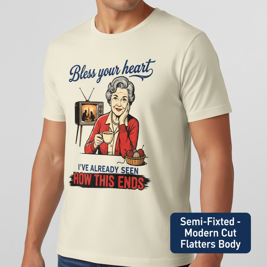 Bless Your Heart How This Ends T-Shirt__space
