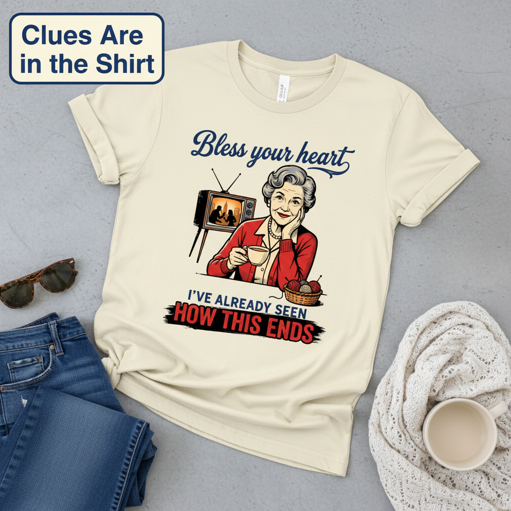 Bless Your Heart How This Ends T-Shirt__pair
