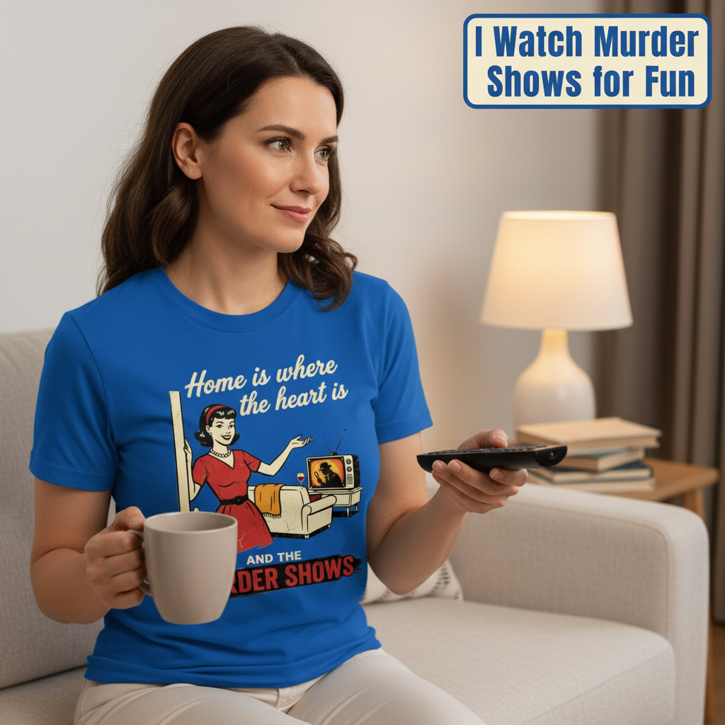 Home Is Where the Murder Shows T-Shirt__use