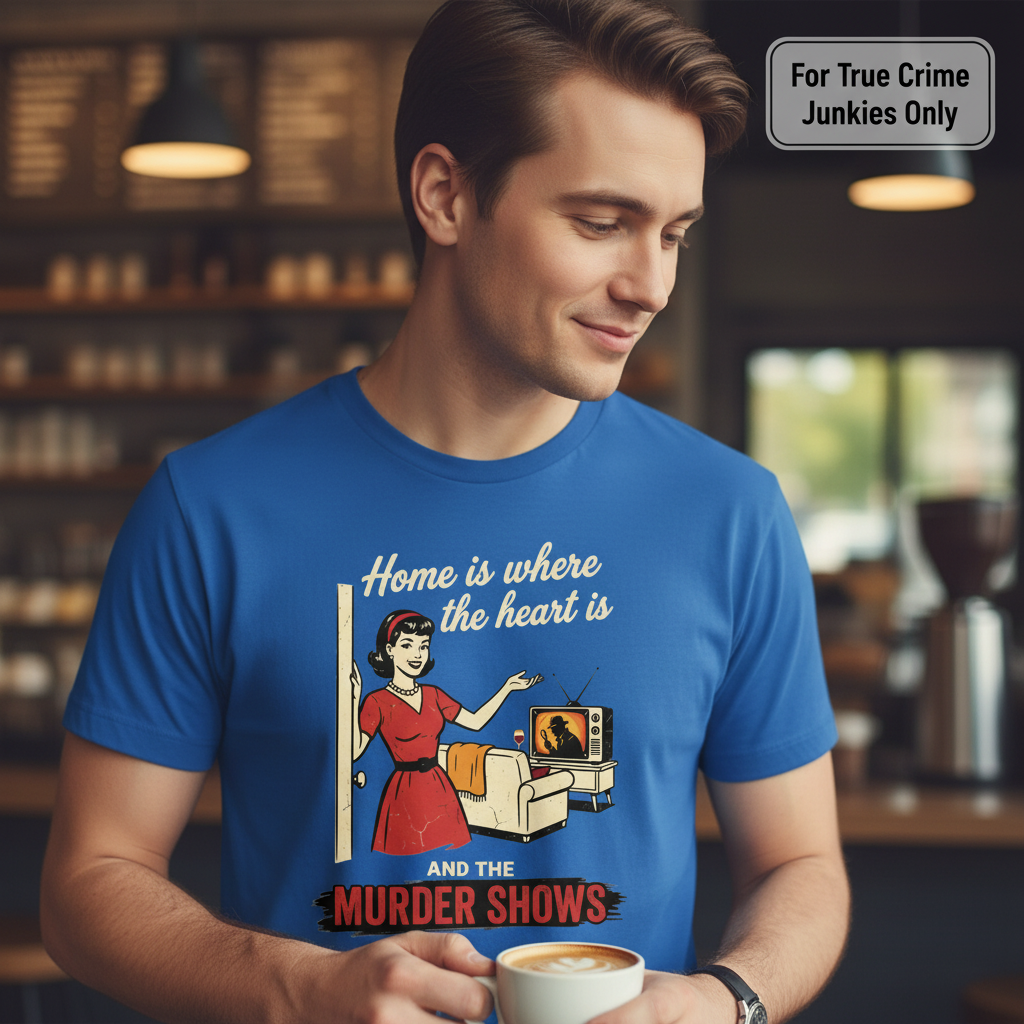 Home Is Where the Murder Shows T-Shirt__lifestyle